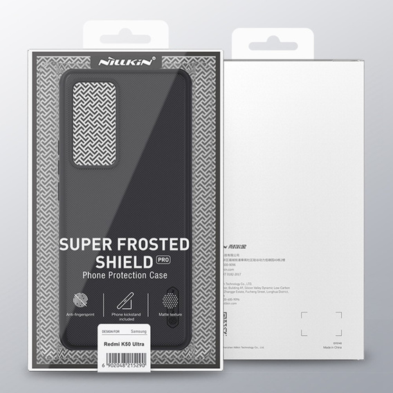 NILLKIN θήκη για Xiaomi 12T, θήκη Super Frosted Shield, μπλε