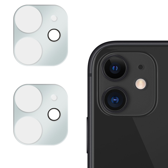 2x ERBORD μετριασμένο γυαλί για την κάμερα για να iPhone 12