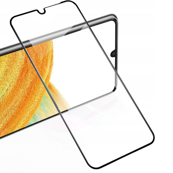 2x Μετριασμένο γυαλί για Samsung Galaxy A33 5G, ERBORD 3D πλήρης οθόνη