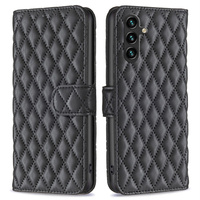 Θήκη με πτερύγιο για Samsung Galaxy A56, Wallet, BINFEN COLOR, μαύρη