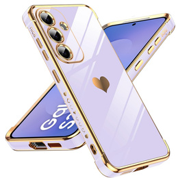 Θήκη για Samsung Galaxy S25 FE, Electro heart, μωβ