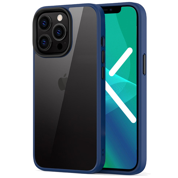 Θήκη για iPhone 13 Pro, ERBORD Hybrid Case, μπλε