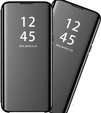 Θήκη για LG K61, Clear View, μαύρη