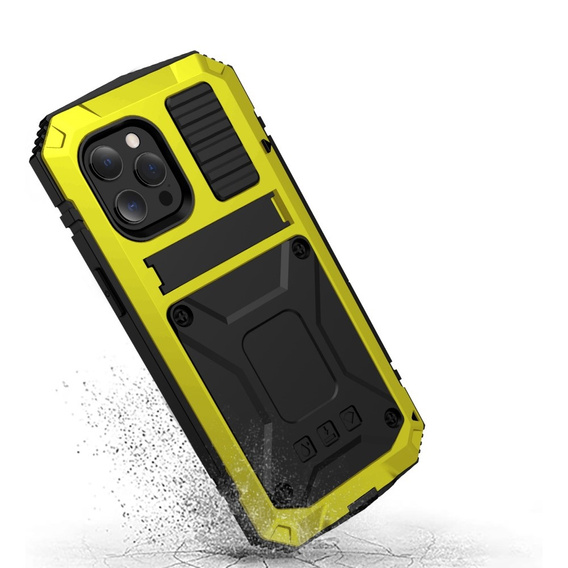 Θήκη για iPhone 13 Pro, R-JUST, θωρακισμένη, κίτρινη