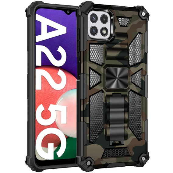 Θήκη για Samsung Galaxy A22 5G, Armor Kickstand, πράσινη