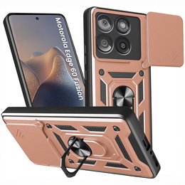 Θήκη για Motorola Edge 60 / 60 Fusion, CamShield Slide, ροζ