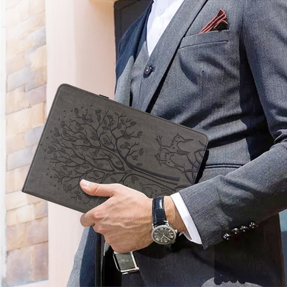 θήκη πτερύγιο για Amazon Kindle Paperwhite 5 (2021), tree, μπλε