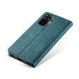 θήκη CASEME για Xiaomi Redmi Note 10 / 10S, Leather Wallet Case, πράσινη