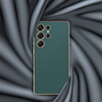 Θήκη για Samsung Galaxy S25 Ultra, GKK Leather, πράσινη