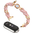 Γυναικείο βραχιόλι για Xiaomi Smart Band 10 / 9 / 8, μαύρη