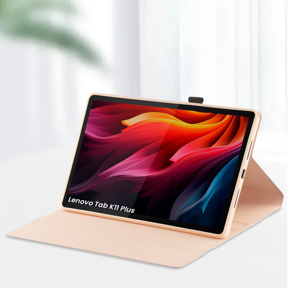 Θήκη πληκτρολογίου Bluetooth για Lenovo Tab K11 Plus - ροζ