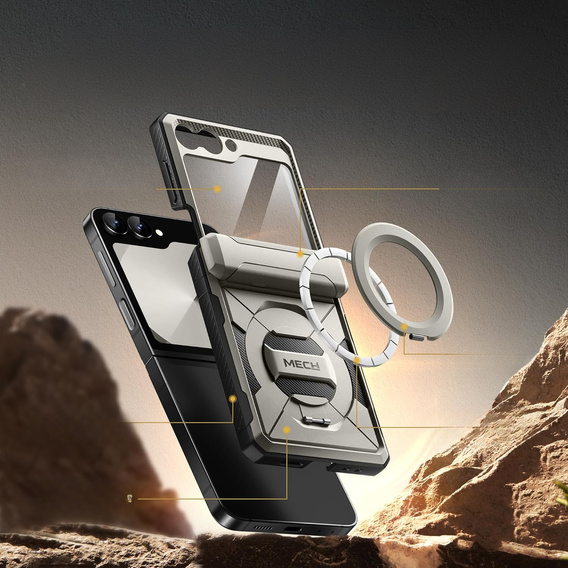 Θήκη με μαγνητική βάση για Samsung Galaxy Z Flip7 FE / Z Flip6