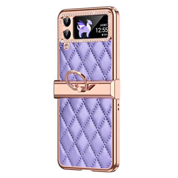 Θήκη για Samsung Galaxy Z Flip 4 5G, Rhombus Grid