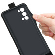Θήκη με πτερύγιο για Oppo Reno6 Pro 5G, Flip, μαύρη