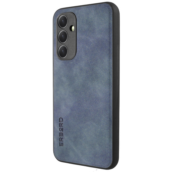 Θήκη για Samsung Galaxy A54 5G, ERBORD Business, με πλάκα στήριξης αυτοκινήτου, μπλε
