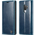 θήκη CASEME για Samsung Galaxy S9+ Plus, Waxy Textured, μπλε