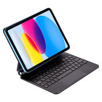 Θήκη πληκτρολογίου για iPad 10.9" 2022 (10 gen.), Magnetic Keyboard Touchpad, μαύρη