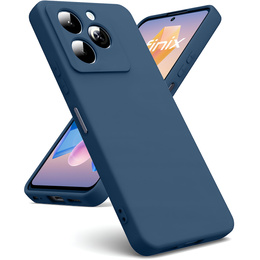 Θήκη για Infinix Hot 40i, Silicone Lite, μπλε