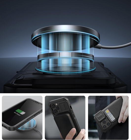 Θωρακισμένη θήκη Dexnor CamProtect MagSafe για iPhone 13 Pro