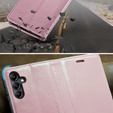 θήκη CASEME για Samsung Galaxy A14 5G, Waxy Textured, ροζ