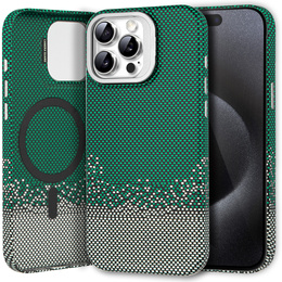 Θήκη για iPhone 15 Pro Max, Πλαίσιο Kickstand, για MagSafe, Sand Green