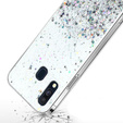 Θήκη για Samsung Galaxy A40, Glittery, διαφανής