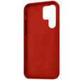 Θήκη για Samsung Galaxy S22 Ultra 5G, Silicone Lite, κόκκινη