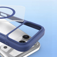 Θήκη Dux Ducis για iPhone 17 Pro, Skin X Pro, με πτερύγιο, για MagSafe, navy blue
