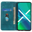 Θήκη για Honor Magic 5 Lite 5G, Wallet Litchi Leather, πράσινη