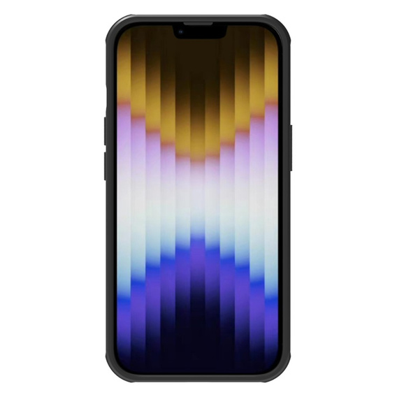 θήκη NILLKIN για iPhone15 Plus, Frosted Shield, για MagSafe, μαύρη