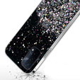 Θήκη για Oppo A54 5G/A74 5G/A93 5G, Glittery, μαύρη