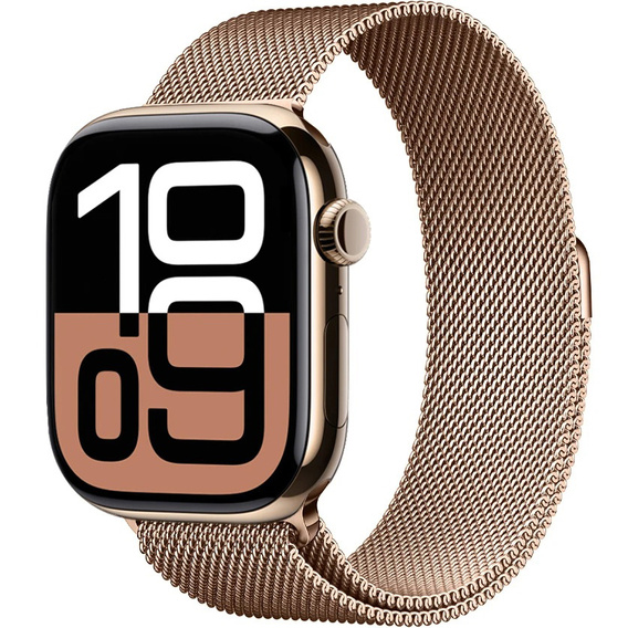 Bransoleta Milanese do Apple Watch 1/2/3/4/5/6/7/8/SE (38/40/41 MM) - Rose Gold