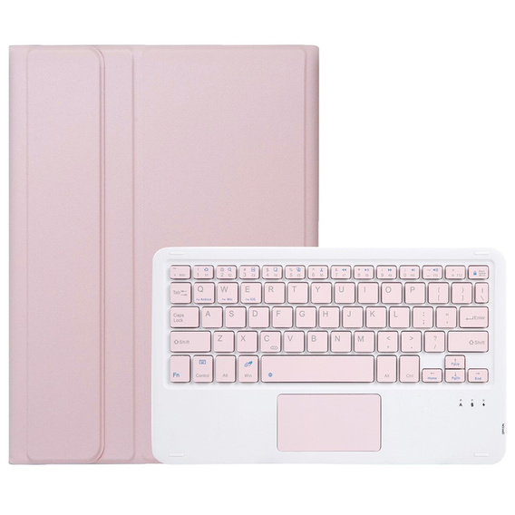 Θήκη πληκτρολογίου για Xiaomi Pad 7 / 7 Pro, TouchPad, ροζ
