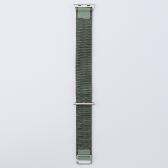 Λουράκι νάιλον για Apple Watch 1/2/3/4/5/6/7/8/SE/ULTRA 42/44/45/49mm, Πράσινο