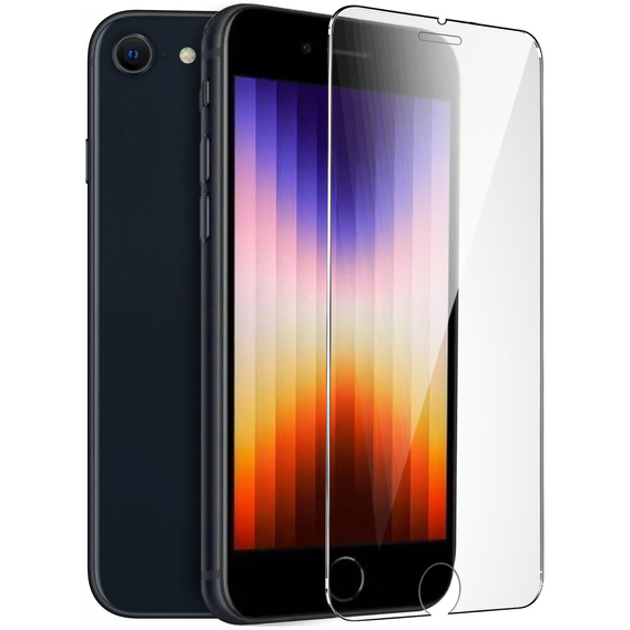 2x Μετριασμένο γυαλί για iPhone 7/8/SE 2020/SE 2022, ERBORD 9H Hard Glass στην οθόνη