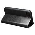 θήκη flip για Iphone 16E, QIALINO Leather Wallet, μαύρη