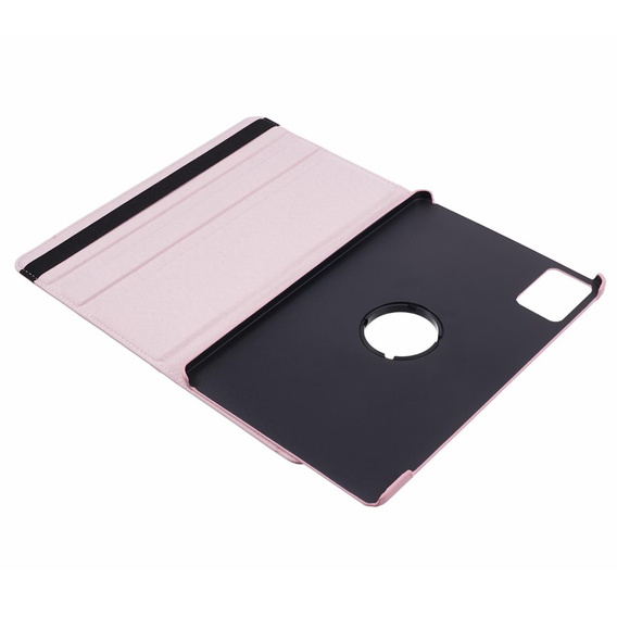 Θήκη για Lenovo Tab M11 TB330FU 10.95", Περιστρεφόμενη 360, ροζ