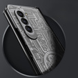 Θήκη για Samsung Galaxy Z Fold 5 5G, Mechanical Legend, μαύρη