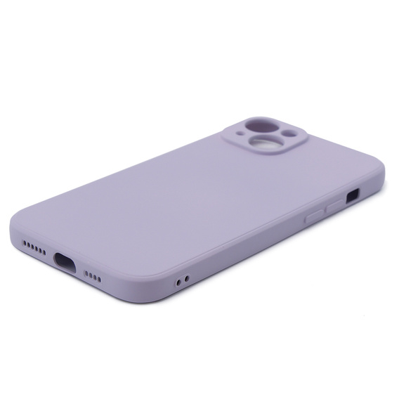 Θήκη για iPhone 15, Silicone Lite, μωβ