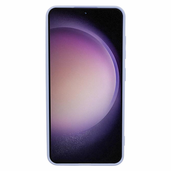 Θήκη για Samsung Galaxy S24+ Plus, Silicone Lite, μωβ