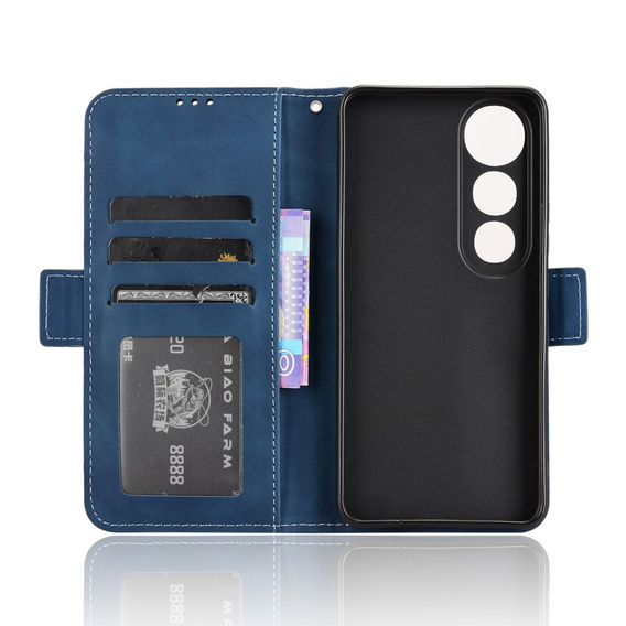 Θήκη με πτερύγιο για Vivo V50 Lite 4G / 5G, Card Slot, σκούρο μπλε