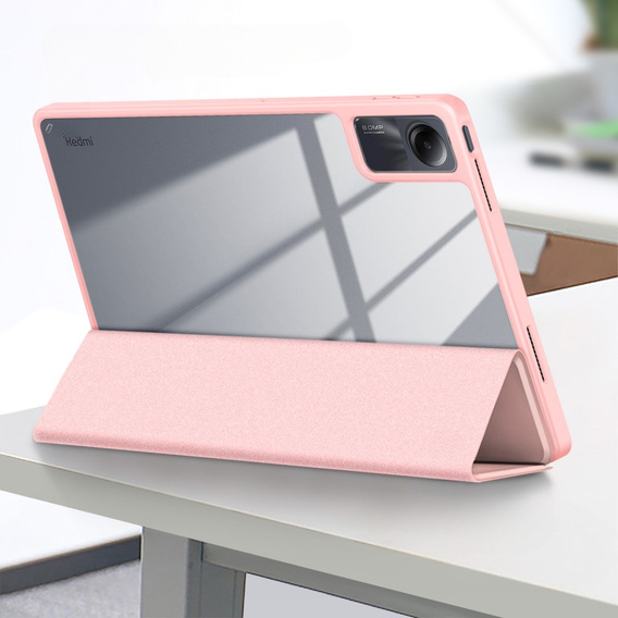 Θήκη για Xiaomi Redmi Pad SE 11", Smartcase Hybrid, με χώρο για γραφίδα, ροζ
