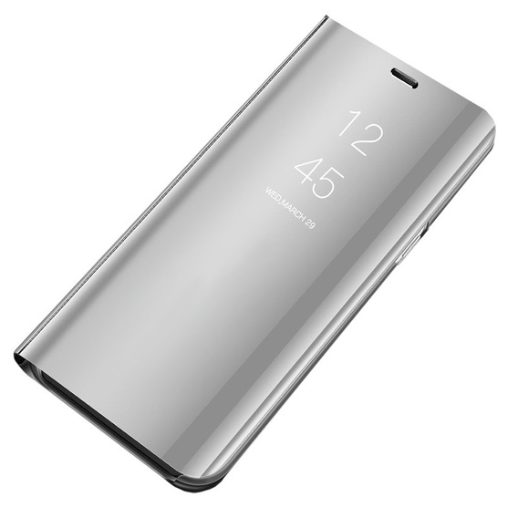 Θήκη για Xiaomi 11T / 11T Pro, Clear View, ασημένια