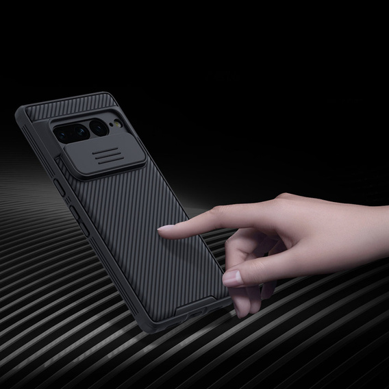 Θήκη για Google Pixel 7 Pro 5G, θωρακισμένη Nillkin, CamShield Pro, μαύρη
