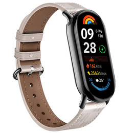 Δερμάτινο λουράκι για Xiaomi Smart Band 10 / 9 / 8