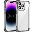 Θήκη για iPhone 14 Pro, ERBORD CornerShield, μαύρη