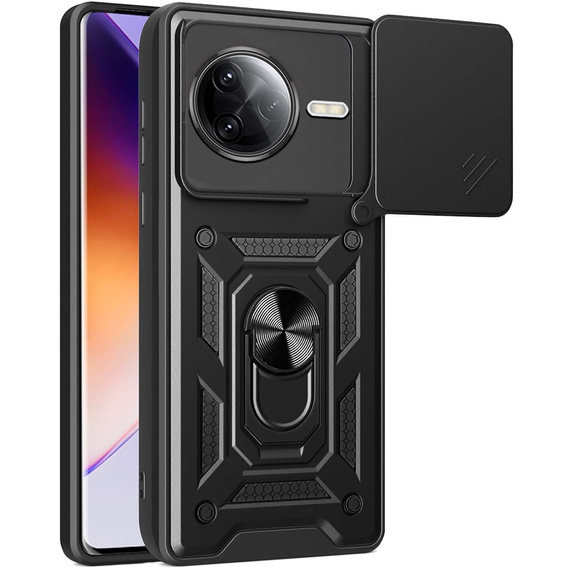 Θήκη για Xiaomi Poco F7 Pro, CamShield Slide, μαύρη