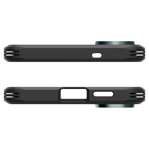 θήκη Spigen για Samsung Galaxy A36 5G, Tough Armor Mag Mag MagSafe, μαύρη + μετριασμένο γυαλί 9H