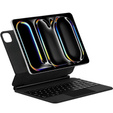 Θήκη πληκτρολογίου για iPad Pro 13" 2024, Magnetic Keyboard Touchpad, μαύρη