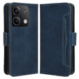 Θήκη με πτερύγιο για Xiaomi Redmi Note 13 5G, Card Slot, μπλε